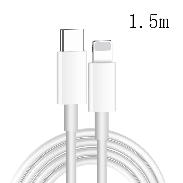 XJ-61 12W USB-C / Type-C zu 8-Pin PD Schnellladekabel, 1m, 1,5m, 2m
