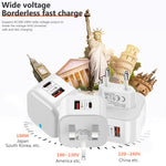 YSY-6087PD 20W PD3.0 + QC3.0 Dual Fast Charge Reise-Ladegerät mit Typ-C auf Typ-C Datenkabel, EU-Stecker, US-Stecker, UK-Stecker