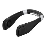 Freihand Mini USB Nackenventilator - Wiederaufladbarer tragbarer Kopfhörer-Design tragbarer Nackenband-Ventilator, 3 Stufen Luftstrom, 360 Grad freie Drehung, perfekt für Sport, Büro und Outdoor