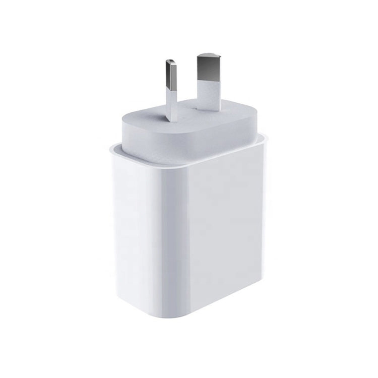 PD 20W PD 3.0 Reise-Schnellladegerät Netzteil mit USB-C / Typ-C auf 8-Pin-Schnelllade-Datenkabel, AU-Stecker