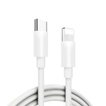 PD 20W PD 3.0 Reise-Schnellladegerät Netzteil mit USB-C / Typ-C auf 8-Pin-Schnelllade-Datenkabel, AU-Stecker