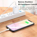 PD 20W Single USB-C / Type-C Port Travel Charger Power Adapter, US Plug, 20W US Plug