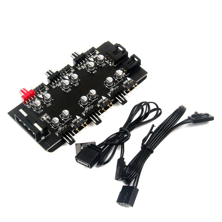 1 zu 6 PWM / ARGB HUB Verlängerung IDE Schnittstelle, 1 zu 6