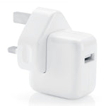 12W USB-Ladegerät + USB-zu-8-Pin-Datenkabel für iPad-/iPhone-/iPod-Serie, UK-Stecker