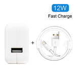 12W USB-Ladegerät + USB-zu-8-Pin-Datenkabel für iPad-/iPhone-/iPod-Serie, UK-Stecker