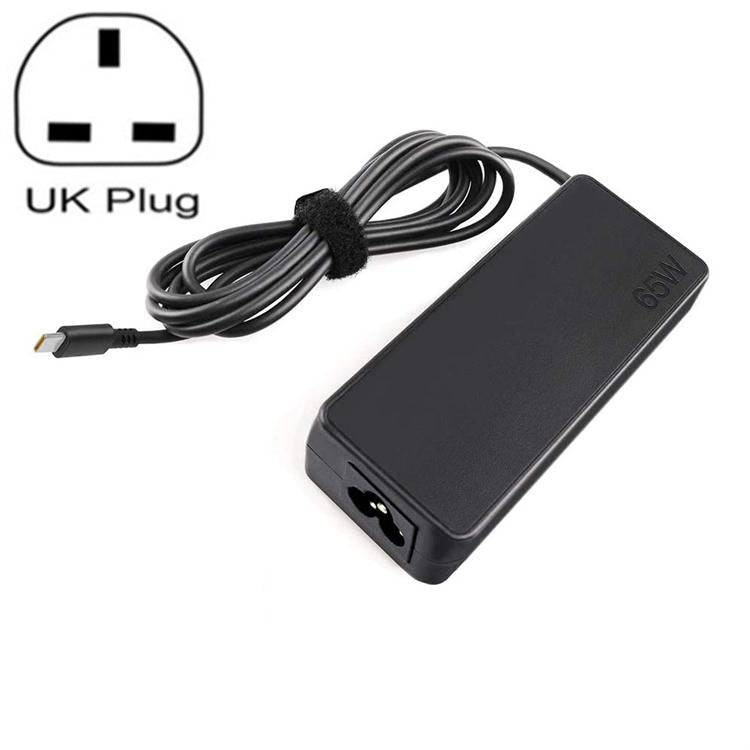 20V 3,25A 65W Netzadapter Ladegerät Thunder Typ-C Anschluss Laptop-Kabel für Lenovo ThinkPad X1, UK-Stecker, AU-Stecker, US-Stecker, EU-Stecker
