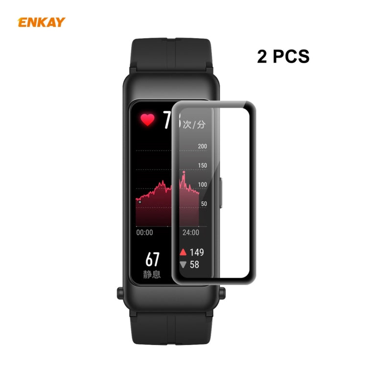 2 PCS ENKAY Hat-Prince 3D Full Screen Soft PC Edge + PMMA HD Screen Protector Film, For Redmi Watch (2 PCS), For Huawei B6 (2 PCS), For Venu 2 / Vivoactive 4 45mm (2 PCS), For Garmin Venu 2S / Vivoactive 4S 40mm (2 PCS)                                 ...