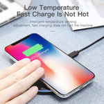 WX-70 15W Ultradünnes kabelloses Ladegerät Spiegel Kabelloses Ladegerät für Mobiltelefone, 15W