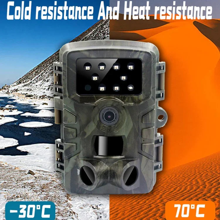 PR700 1080P Wildkamera mit Bewegungserkennung, Nachtsicht-Camcorder für Outdoor-Tracking-Scan-Auslösung, PR700