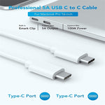 30W USB-C / Typ-C Laptop Tragbares Netzteil mit 1,8m USB-C / Typ-C auf USB-C / Typ-C Ladekabel, 30W UK Stecker, 30W AU Stecker, 30W US Stecker, 30W EU Stecker