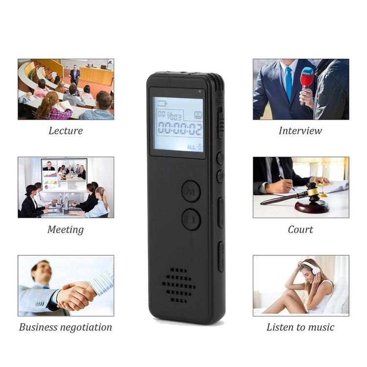 SK-299 Großraum-Speicher-MP3-Sprachrekorder MP3-Player Sprachaufnahme für Meeting, Unterricht, Elektronikzubehör