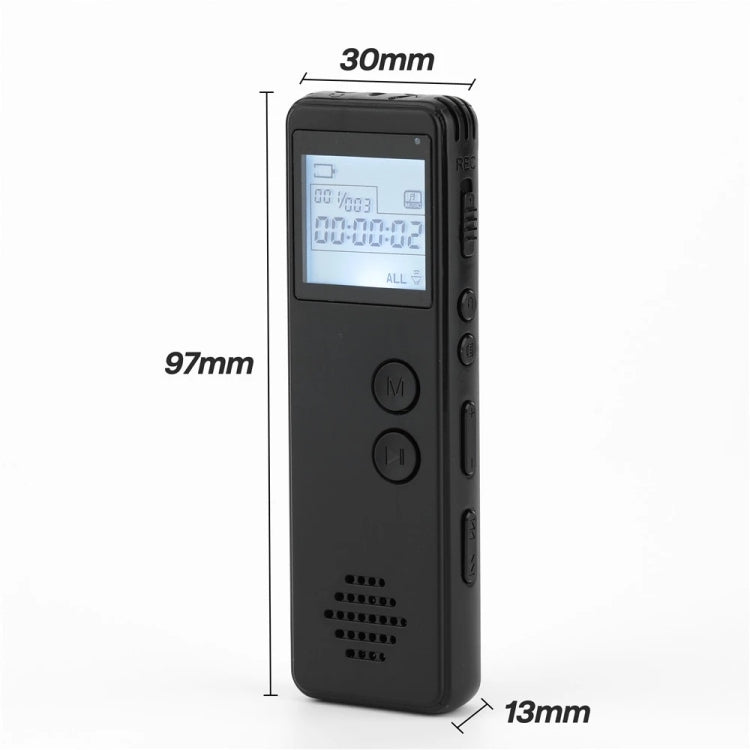 SK-299 Großraum-Speicher-MP3-Sprachrekorder MP3-Player Sprachaufnahme für Meeting, Unterricht, Elektronikzubehör