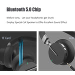 P3 Kabelloses 5.0 Super Bass HIFI Stereo Gaming Headset mit Mikrofon, unterstützt TF / FM / AUX