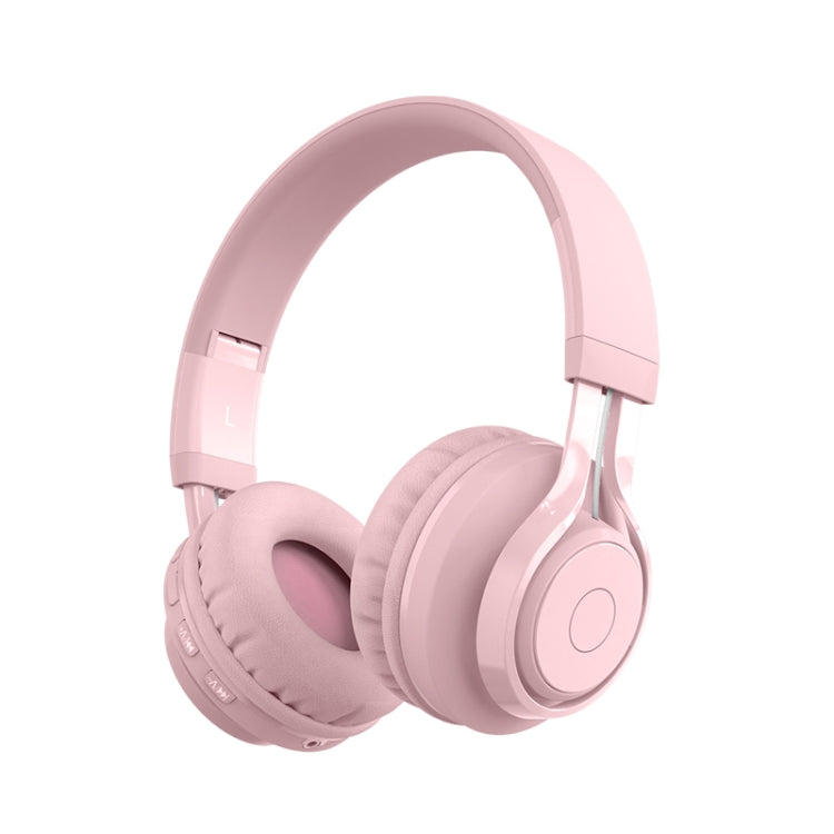 BT06C Niedliches kabelloses Bluetooth 5.0 Headset für Kinder mit Mikrofon LED-Licht Unterstützung Aux-in