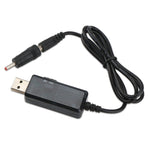 KWS-912V USB Boost-Wandler DC 5V zu 9V 12V Konverterkabel + 3,5x1,35mm Stecker-Set, 5V zu 9V / 12V