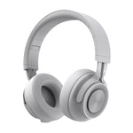 Fingertime P1 Kabelloses Bluetooth 5.0 Stereo Weiche Leder Ohrmuscheln Faltbares Headset mit eingebautem Mikrofon für PC / Handys
