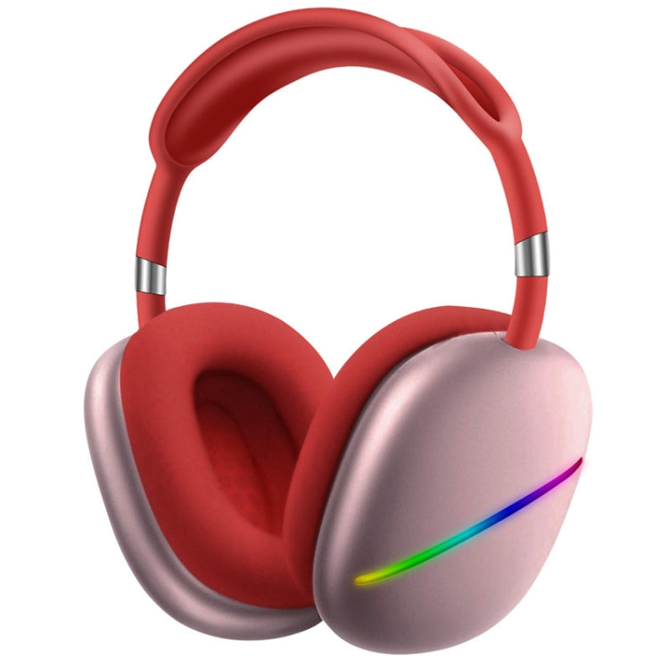 AKZ MAX10 Kopfbügel RGB Kabelloses Bluetooth Musik-Headset mit Mikrofon, unterstützt TF-Karte