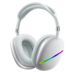 AKZ MAX10 Kopfbügel RGB Kabelloses Bluetooth Musik-Headset mit Mikrofon, unterstützt TF-Karte