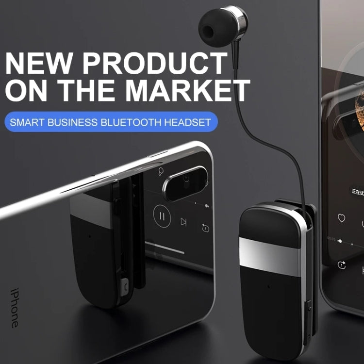 K53 Stereo Kabelloses Bluetooth Headset Anruf-Erinnerung Vibration Clip-on Treiber Auriculares Ohrhörer für Telefon