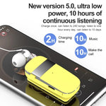 K53 Stereo Kabelloses Bluetooth Headset Anruf-Erinnerung Vibration Clip-on Treiber Auriculares Ohrhörer für Telefon