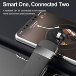K53 Stereo Kabelloses Bluetooth Headset Anruf-Erinnerung Vibration Clip-on Treiber Auriculares Ohrhörer für Telefon
