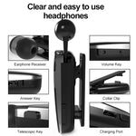 K53 Stereo Kabelloses Bluetooth Headset Anruf-Erinnerung Vibration Clip-on Treiber Auriculares Ohrhörer für Telefon