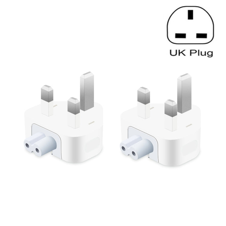2 STK XJ01 Netzadapter für iPad 10W 12W Ladegerät & MacBook Serienladegerät, UK-Stecker, UK-Stecker