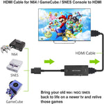 1080P N64 zu HDMI Digital-Analog-Konverter Videokabeladapter, 1080P Adapter