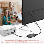 1080P N64 zu HDMI Digital-Analog-Konverter Videokabeladapter, 1080P Adapter