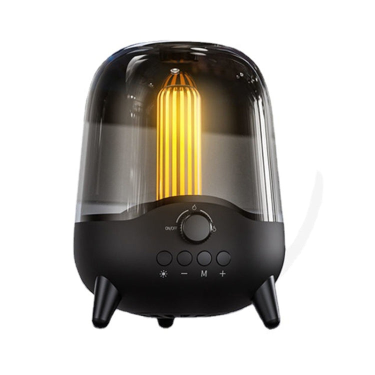 LP-20 LED Nachtlicht Kabelloser Bluetooth 5.0 Musiklautsprecher unterstützt TF-Karte / AUX