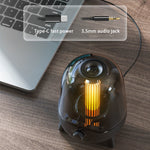 LP-20 LED Nachtlicht Kabelloser Bluetooth 5.0 Musiklautsprecher unterstützt TF-Karte / AUX