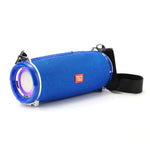 T&G TG192 LED Blinklicht Tragbarer drahtloser Bass 3D Stereo Bluetooth-Lautsprecher, unterstützt FM / TF-Karte / USB