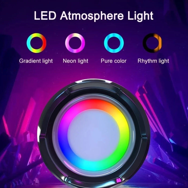 T&G TG192 LED Blinklicht Tragbarer drahtloser Bass 3D Stereo Bluetooth-Lautsprecher, unterstützt FM / TF-Karte / USB