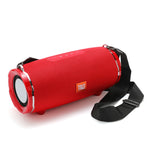 T&G TG187 Tragbarer, wasserdichter kabelloser Bluetooth-Bass-Surround-Lautsprecher mit Schultergurt, unterstützt FM / TF-Karte