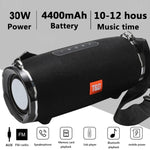 T&G TG187 Tragbarer, wasserdichter kabelloser Bluetooth-Bass-Surround-Lautsprecher mit Schultergurt, unterstützt FM / TF-Karte