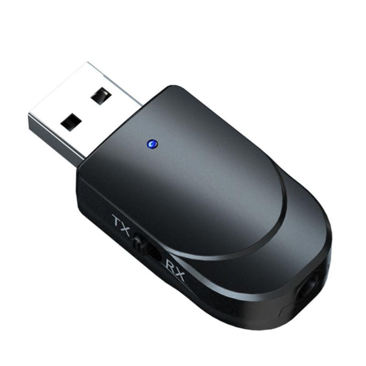 KN330 2 in 1 USB Bluetooth 5.0 Adapter Kabelloser Empfänger Sender für Computer TV Auto