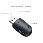 KN330 2 in 1 USB Bluetooth 5.0 Adapter Kabelloser Empfänger Sender für Computer TV Auto