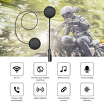 T4 Motorradhelm Bluetooth Headset BT 5.0 Stereo Automatisch Verbinden Unterstützt SIRI, T4