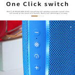 T&G TG287 LED Blinklicht Bluetooth Lautsprecher Tragbarer Drahtloser Stereo Bass Subwoofer UKW / TF / USB