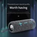 T&G TG619 Tragbarer kabelloser Bluetooth-Lautsprecher Wasserdicht Outdoor Bass Subwoofer Unterstützt AUX TF USB