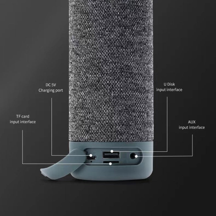 T&G TG619 Tragbarer kabelloser Bluetooth-Lautsprecher Wasserdicht Outdoor Bass Subwoofer Unterstützt AUX TF USB