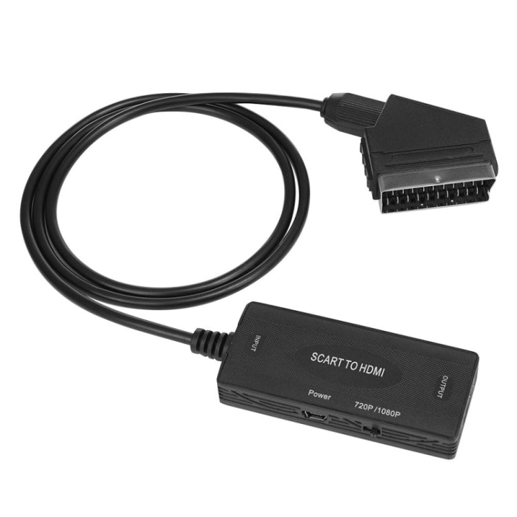 1080P SCART zu HDMI Audio-Video-Konverter Adapter, 1080P SCART zu HDMI