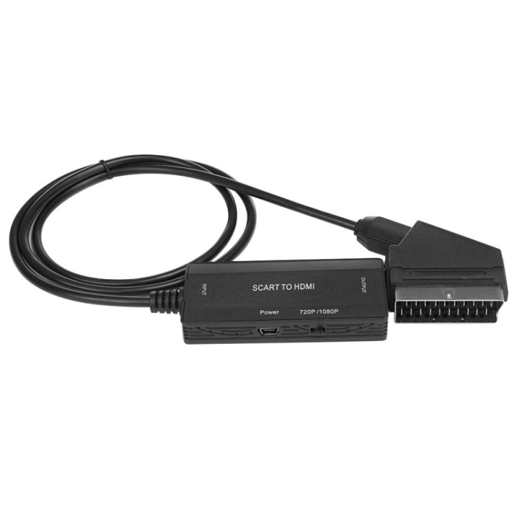 1080P SCART zu HDMI Audio-Video-Konverter Adapter, 1080P SCART zu HDMI