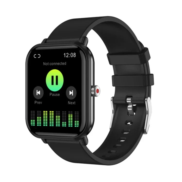 Q9pro Smartwatch mit 1,7-Zoll-Farbdisplay, IP68 wasserdicht, unterstützt Temperatur-, Herzfrequenz-, Blutdruck-, Blutsauerstoff- und Schlafüberwachung