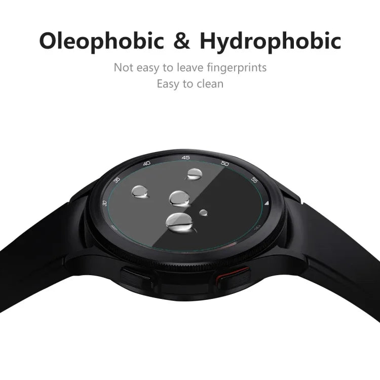 For Samsung Galaxy Watch4 Classic 46mm ENKAY Hat-Prince Crystal Screen Protector Anti-scratch Watch Film, 1 PCS, 2 PCS