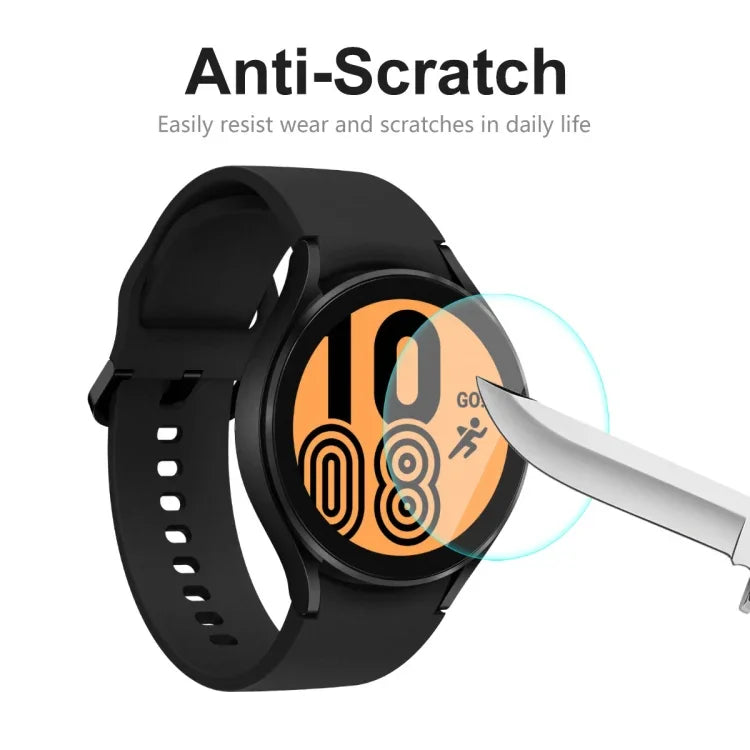 For Samsung Galaxy Watch4 44mm ENKAY Hat-Prince Crystal Screen Protector Anti-scratch Watch Film, 1 PCS, 2 PCS