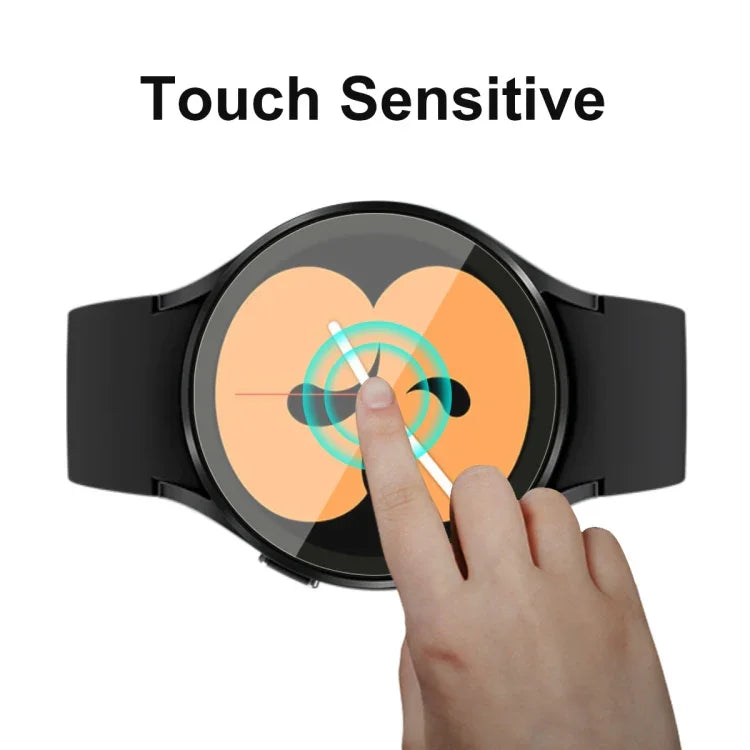 For Samsung Galaxy Watch4 40mm ENKAY Hat-Prince Full Screen Coverage Without Warping Edge TPU Soft Film, 1 PC, 2 PCS