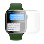 ENKAY Hat-Prince Hüllenfreundliche 3D-Vollbild-PET-gebogene, heißbiegebare HD-Folie für Apple Watch Series 9 / 8 / 7 45 mm, 1 Stück für Apple Watch Series 7 45 mm, 2 Stück für Apple Watch Series 7 45 mm, 5 Stück für Apple Watch Series 7 45 mm ...