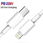 PD20W USB-C / Type-C zu 8-Pin PD Schnelllade-Sync-Datenkabel für iPhone 13 / 12 Serie, 1m, 1,5m, 2m
