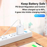 PD20W USB-C / Type-C zu 8-Pin PD Schnelllade-Sync-Datenkabel für iPhone 13 / 12 Serie, 1m, 1,5m, 2m
